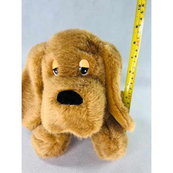 Vintage Walmart Sad Eyes Hound Dog Stuffed Animal Plush - Picture 6 of 6